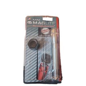 Maglite Mini Flashlight Super Bright Xenon Lamp Made In The USA Belt Holster Inc